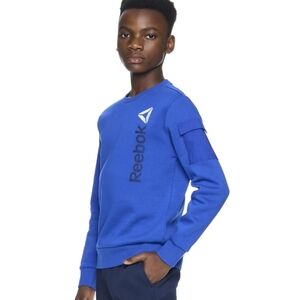 B1G1F- Reebok Boy's Athletic Fleece Crewneck Sweatshirt